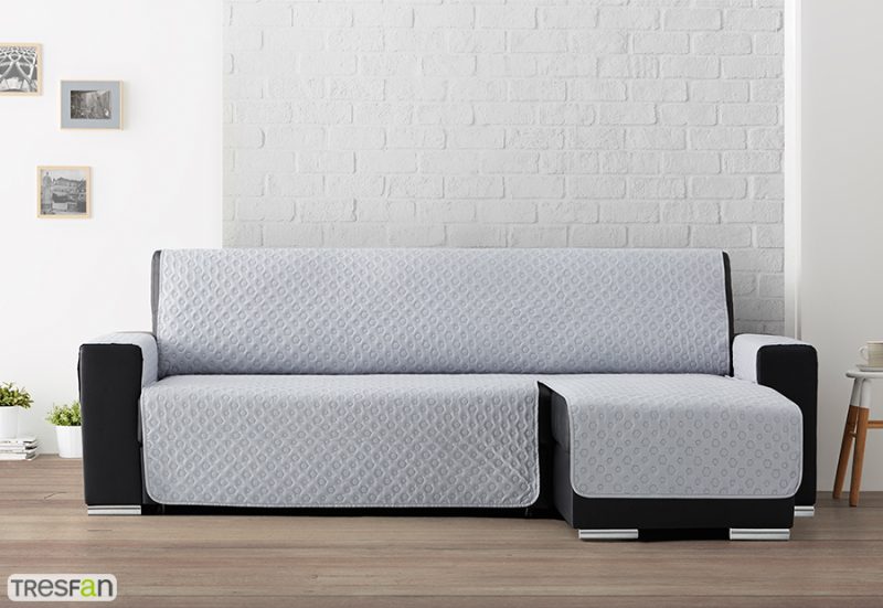 Funda Sofá Chaise Longue Acolchada